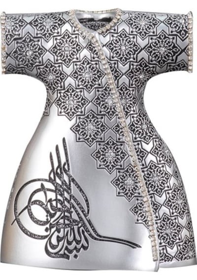 Zarif Kaftan Boytu (Orta Boy | Gümüş)