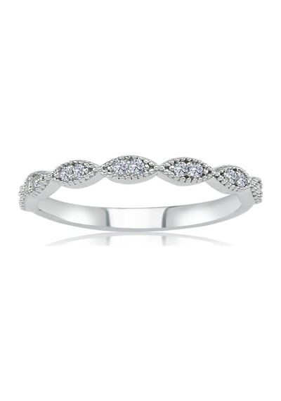 Mia Vento Effective Diamond Elegance Işıltı Sırataş Gümüş Yüzük