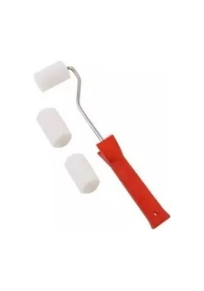 2 Yedekli Sünger Rülo Fırça 5 Cm