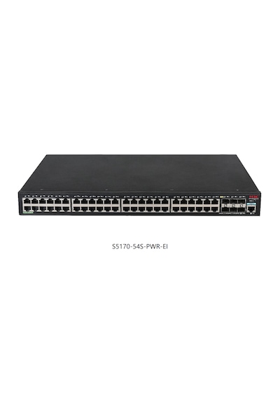 H3c S5170-54s-pwr-eı, 48 Poe+ / 6sfp+ Swıtch Ls5z27054spwreı