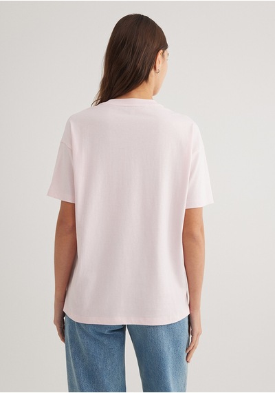 Mavi - Mavi Baskılı Pembe Tişört 1612518-89200 Pembe