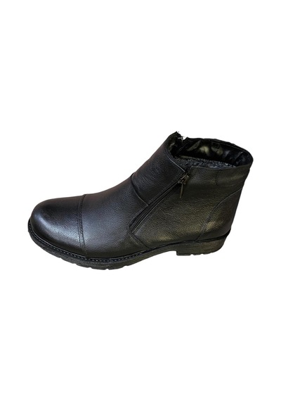 Fastbrandshoes Erkek Deri Bot Siyah - 661921130 Siyah