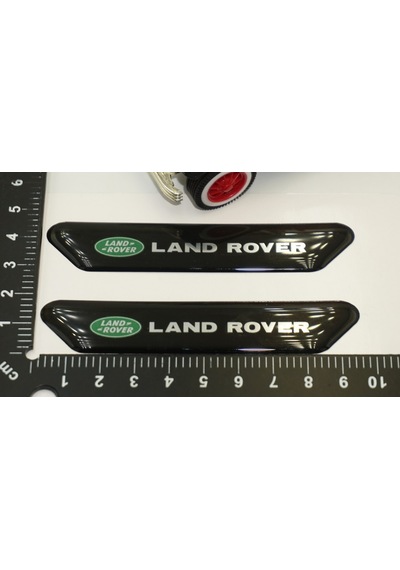 Land Rover Logo Çamurluk Yanı Ve Ayna Metalize Damla Desen 3M Log