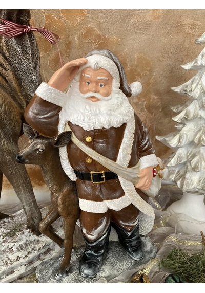 Noel Baba Ve Geyik