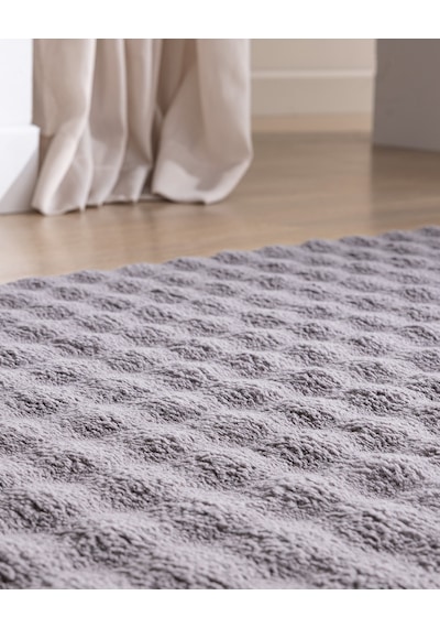 Madame Coco Vivre Bubble Halı - Antrasit - 80x300 Cm 8684427183007 Gri 80 X 300 Antrasit