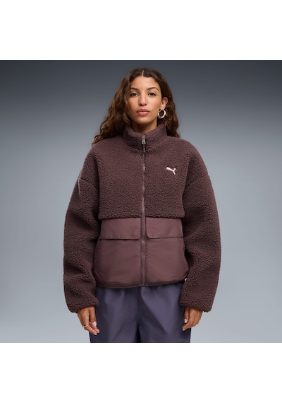 Puma Re Kadın Kahverengi Polar Ceket 694567-91
