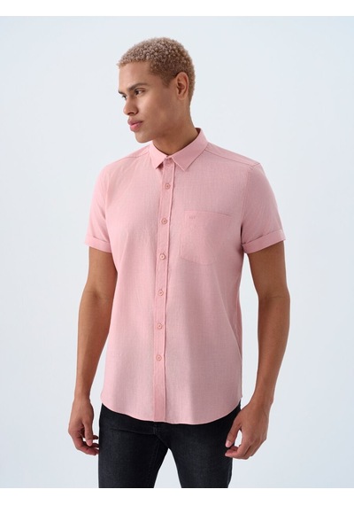 LOFT Regular Fit Erkek Gömlek K.kol Lf2024492 Q1.v1 Pembe LOFT Regular Fit Erkek Gömlek K.kol Lf2024492 Q1.v1 Pembe