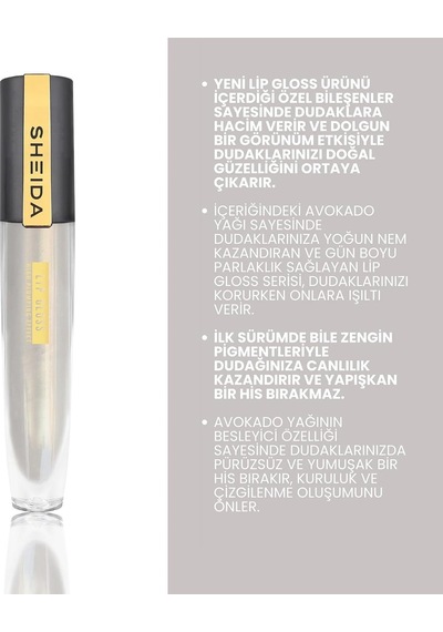 Lipglos No:53 Metalik Gold Diğer