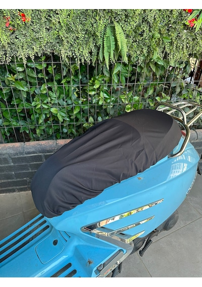 Universal Lüks Motosiklet Sele Koltuk Kılıfı Siyah