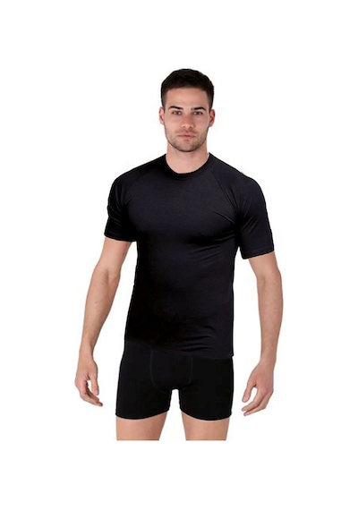 Thermoform Bambu Erkek Bisiklet Yaka Tişört Kısa Kollu Fanila Atlet Ve Boxer Şort Seti Siyah Çok Renkli Thermoform Bambu Erkek Bisiklet Yaka Tişört Kısa Kollu Fanila Atlet Ve Boxer Şort Seti Siyah Çok Renkli