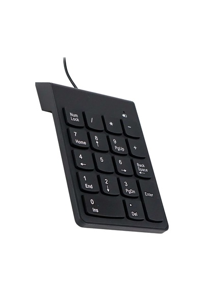Kablolu 18 Tuşlu Mini Rakam Klavyesi Numeric Klavye Mini Dekoratif Num Klavye