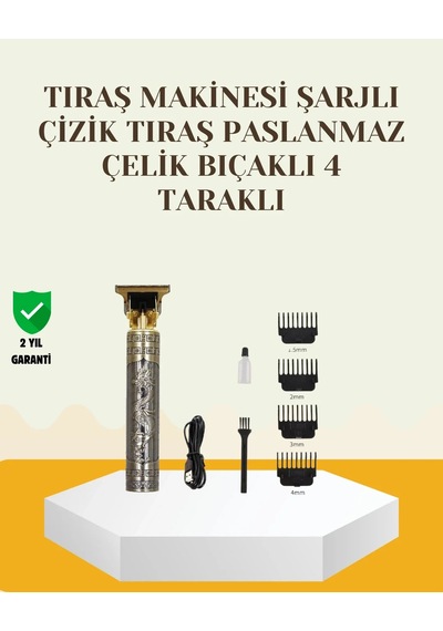 Diyar-ı Fırsat Şarjlı Titanyum Bıçaklı Saç Ve Sakal Kesme Makinesi