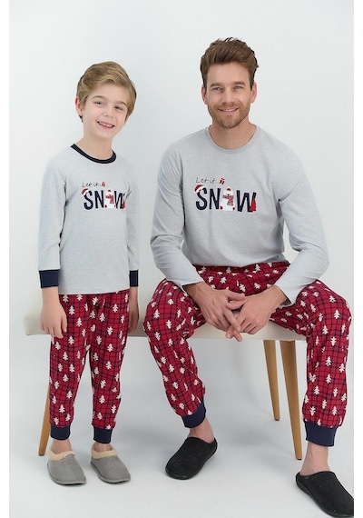 Rolypoly Roly Poly 2548 Let It Snow Grimelanj Erkek Çocuk Pijama Takımı