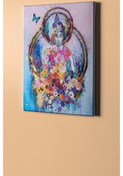 Webstyle Sayılarla Boyama Seti Kasnaklı Çiçekler 60x75 Cm