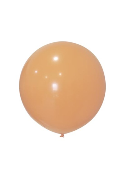 Balonevi Balon Jumbo 24" Ten Rengi 3 Lü Çok Renkli