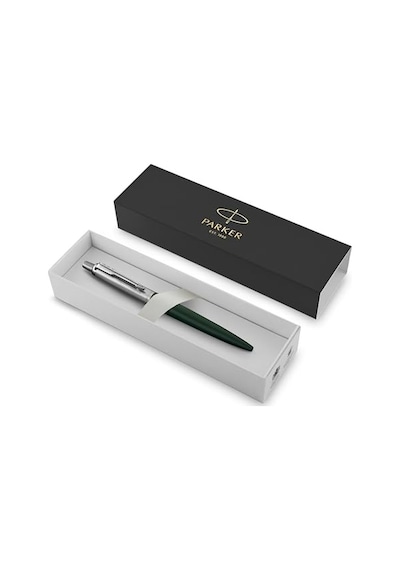 Jotter Xl Tükenmez Kalem Greenwich Mat Yeşil Orta Uç Mavi Mürekkep Hediye Kutusu ---