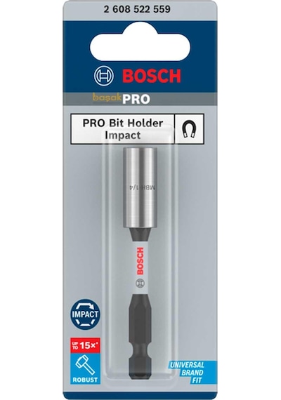 Bosch Pro Impact 1/4" Mıknatıslı 75 Mm Bits Uç Uzatma Adaptörü 2608522559