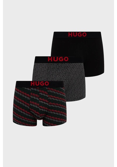 Hugo Erkek Boxer 50549140 960 Siyah Siyah
