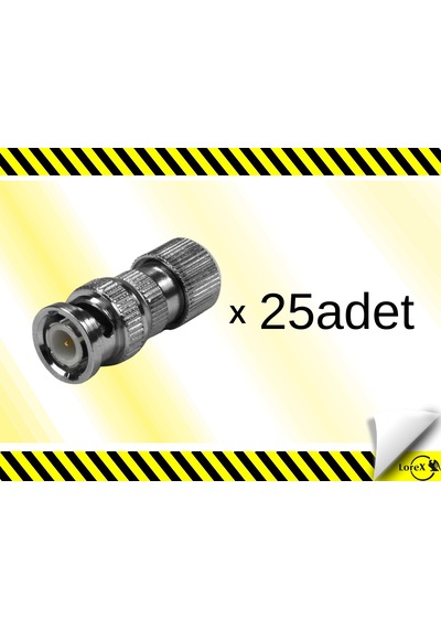 Lorex Lr-bnc25 Bnc Konnektör 25adet