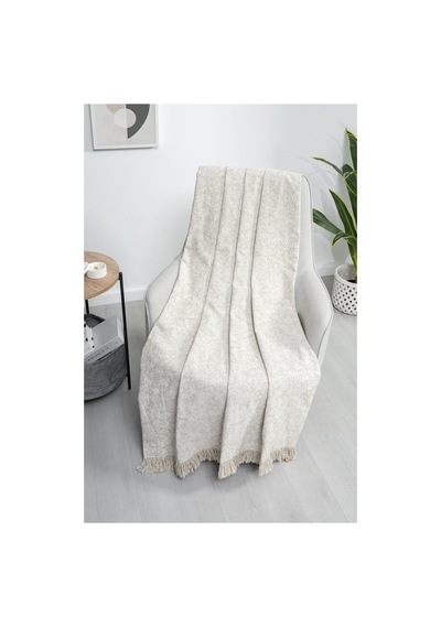 Çok Amaçlı Pamuklu Örtü- Kanepe-koltuk Şalı-koltuk Örtüsü 170x220-776 Açık Kahve 3