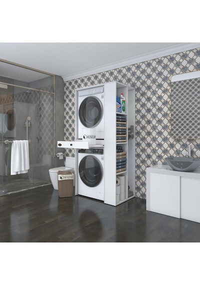Kenzlife Çamaşır-Kurutma Makinesi Dolabı Bacce Sağ Byz 187 090 60 Çekmeceli Banyo Çok Renkli Kenzlife Çamaşır-Kurutma Makinesi Dolabı Bacce Sağ Byz 187 090 60 Çekmeceli Banyo Çok Renkli