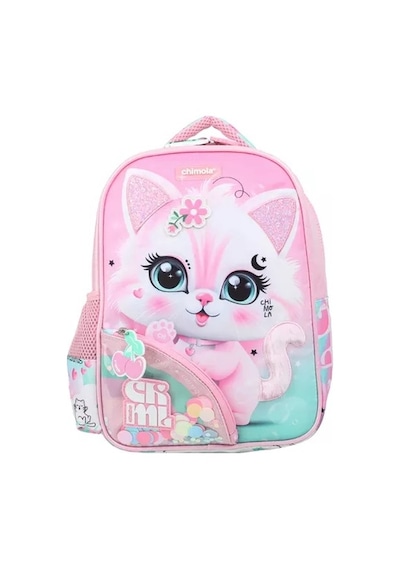 Chımola Cute Kıtty Sırt Çantası 12" Çok Renkli