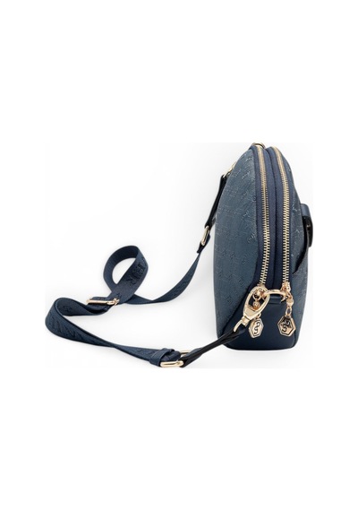 Silver & Polo Silver Polo Lacivert - Lacivert Logolu Kadın Çapraz Çanta Sp1144