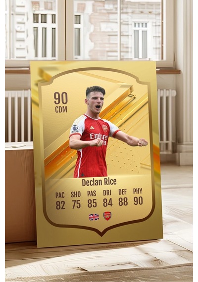 Futbolcu Fut Card Mdf Tablo Serisi Seti Çok Renkli - 713607540 Çok Renkli