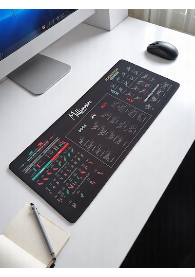 Trade Mouse Pad 70x30 Cm Xl Borsa Mouse Pad Pro Trader Mousepad T