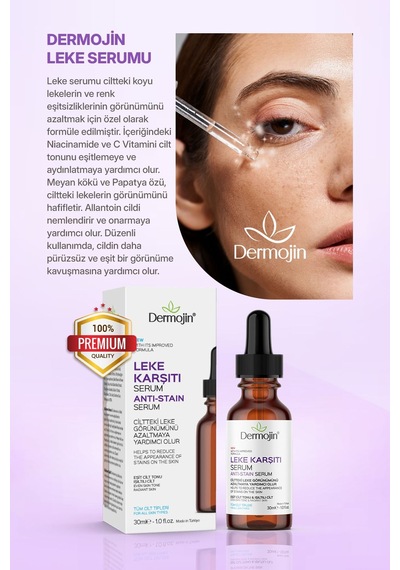 Leke Karşıtı Ve Aydınlatıcı Cilt Bakım Serumu 30 Ml