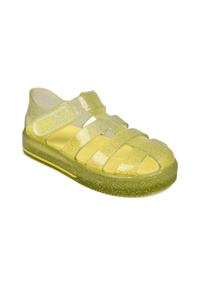 Igor 10265 K Star Glitter Sarı Kız Çocuk Sandalet Sarı