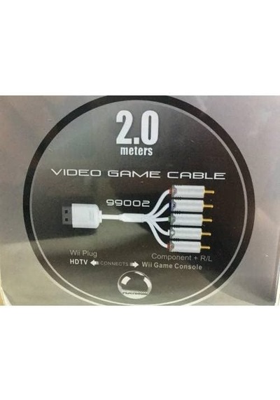 Platoon Ekstra Kaliteli 2 Metre Nintendo Wii Component Kablo 5 Rca