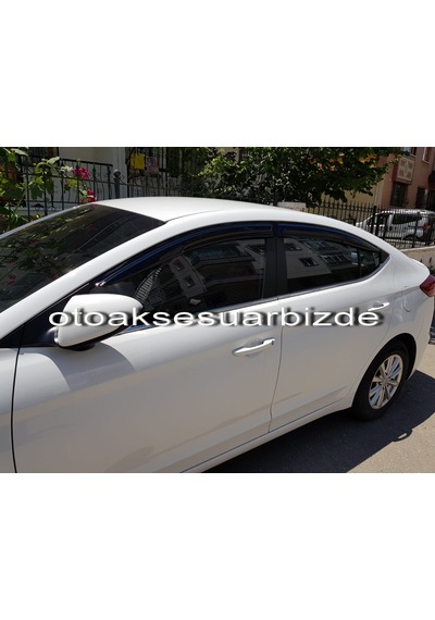 Hyundai Elantra Mügen Cam Rüzgarlığı 2016-2018 Arası 4 Lü Ithal N11.27048
