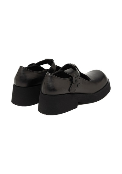 Nero Black Sneaker Günlük Kadın 25k12072 Vergelio Skin Nero Bej