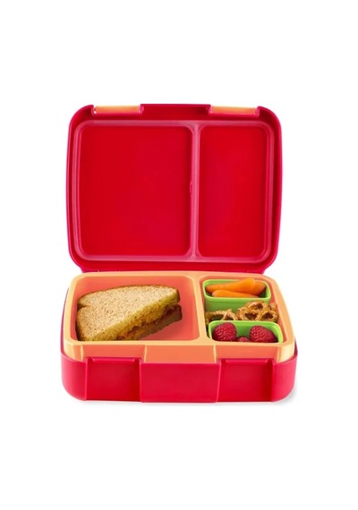 Skip Hop Spark Style Bento Beslenme Kutusu Tilki Şeffaf