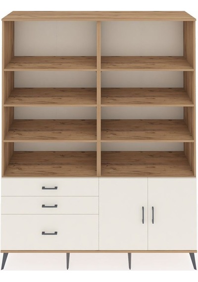 Hyperion Gardrop 9 Raflı 3 Çekmeceli 2 Kapaklı 176x44x221 Çam-aytaşı Aytaşı Hyperion Gardrop 9 Raflı 3 Çekmeceli 2 Kapaklı 176x44x221 Çam-aytaşı Aytaşı