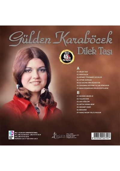 Gülden Karaböcek Dilek Taşı Plak Lp