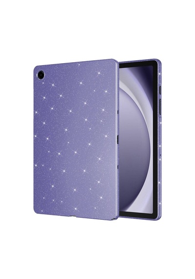 Samsung Galaxy Tab S9 Fe Sm-x510 Uyumlu 10.9" Kılıf Simli Glittering Tam Korumalı Koton Case