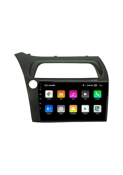 HONDA CİVİC SPORT 2006-2011 ANDROİD MULTİMEDYA CARPLAYLİ 9 İNC HD IPS EKRAN 4GB/64GB KAMERA HEDİYELİ