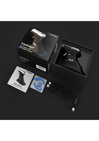 Ergostrike7 Geri Tepme Özellikli Yeni Nesil Fps Gaming Mouse Beyaz RG-M-ES701-BK
