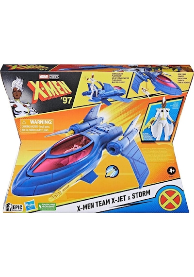 Marvel X-men 97 Epic Hero Series X-jet Vehicle And Storm Action Figure F7974