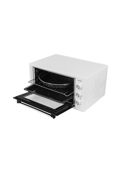 Simfer 4552 Beyaz 45 LT Turbo Fan Mini / Midi Fırın - 6 Fonksiyon,Yoğurt Yapma, Buz Çözme & İç Aydınlatma