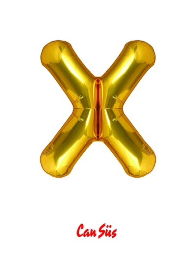 Harf Folyo Balon Gold 100cm 40 Inç X