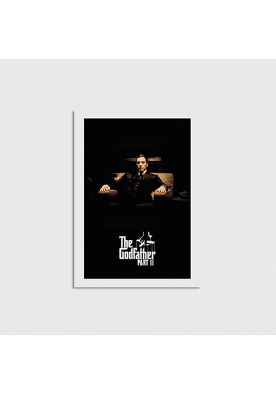 The Godfather Part Iı 1974 Film Posteri Çerçevesiz Poster Duvar Dekorasyonu Pn11p371