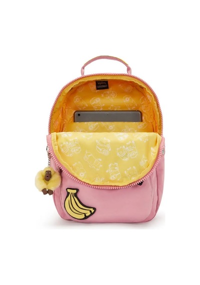 Kipling Seoul S Minions Small Sırt Çantası Pink Daisy Kı58531mı