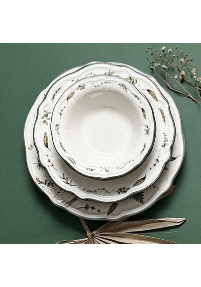 Kitchen Clara 24 Parça Yemek Takımı - Renkli
