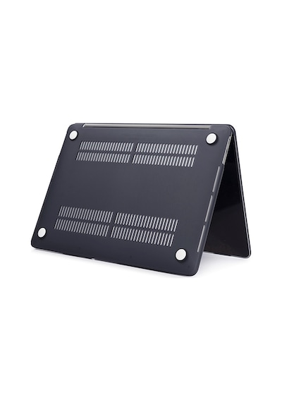 Ally Apple Uyumlu MacBook Air 13 A1932 2018 A2179 2020 Kristal Kapak Koruma Kılıf Füme