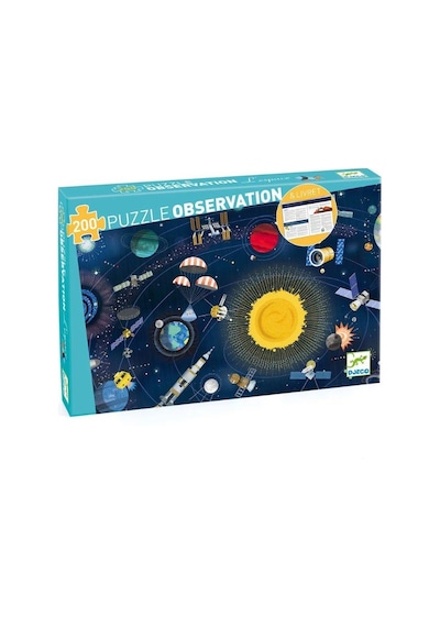 Djeco Klasik Puzzle 200 Parça / The Space