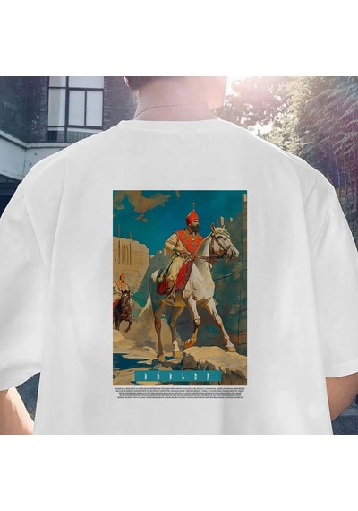 Kökler Serisi No:8 T-shirt - Beyaz