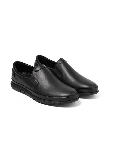 Sneaker Erkek Og-5424 John May 101 Siyah Dolaplı Deri